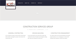 Desktop Screenshot of constructionservicesgroup.net